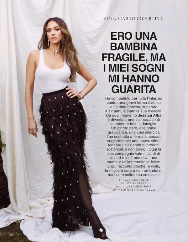 Jessica Alba - Grazia (November 2023)