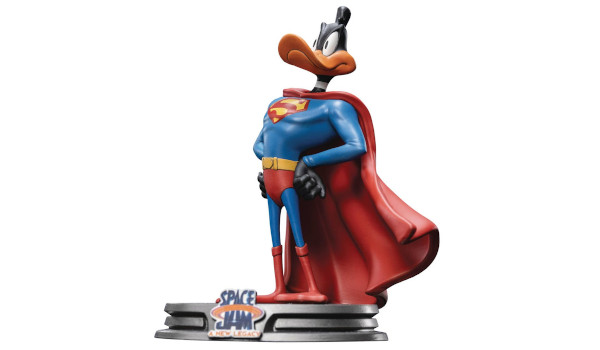 Daffy Duck Superman Statue