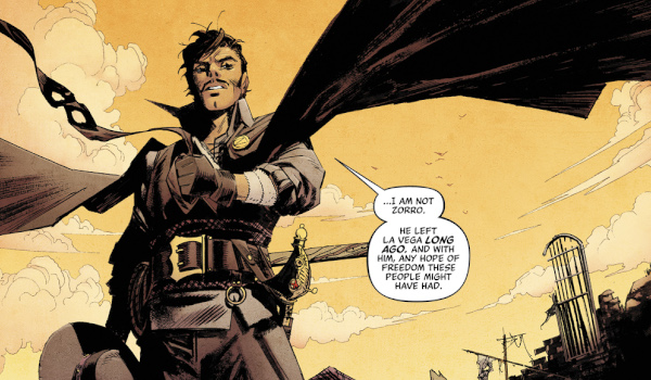 Zorro: Man of the Dead #4 comic review